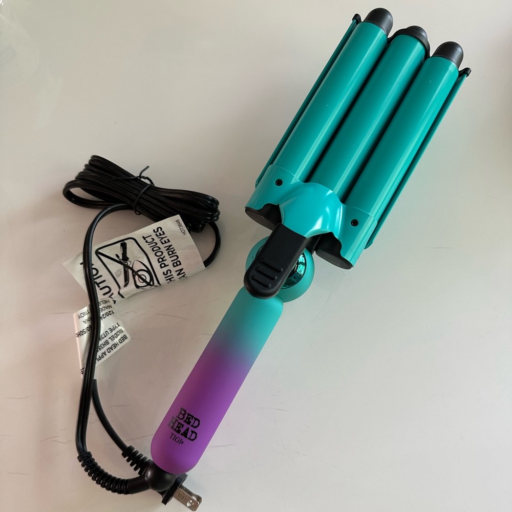 BedHead Teal and Purple Hair Waver